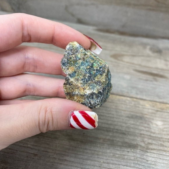 RAW Chrysocolla Pieces - Small x3 - Picture 6 of 7
